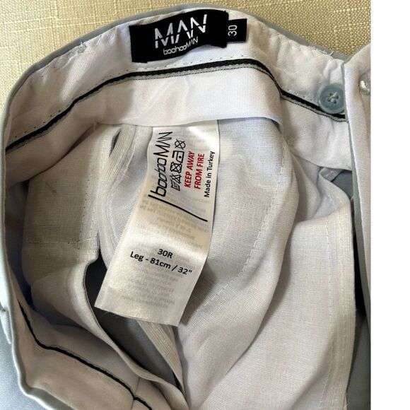 BoohooMan MANOfficial Suit Pants Size 30/32 - Picture 5 of 6